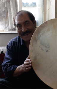 Legendary Kurdish Daf maker Seddigh Mohammadi