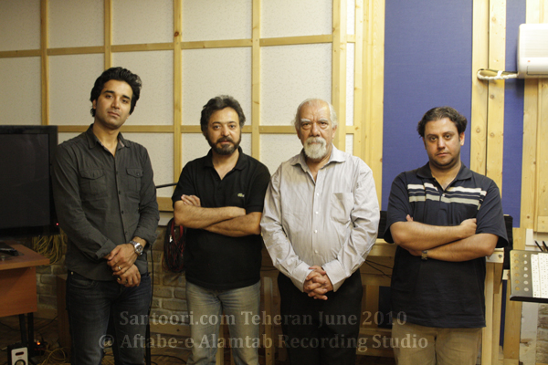Mohammad Jaberi, Mehrdad Zahedian, Ostad Nassehpoor and Amirabbas Setayeshgar