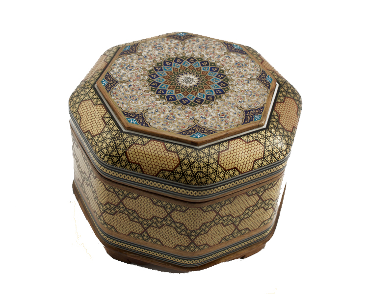 Persian Khatam Jewelery Box for Sale