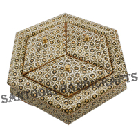 Persian Marquetry Khatam Jewelery Box for Sale